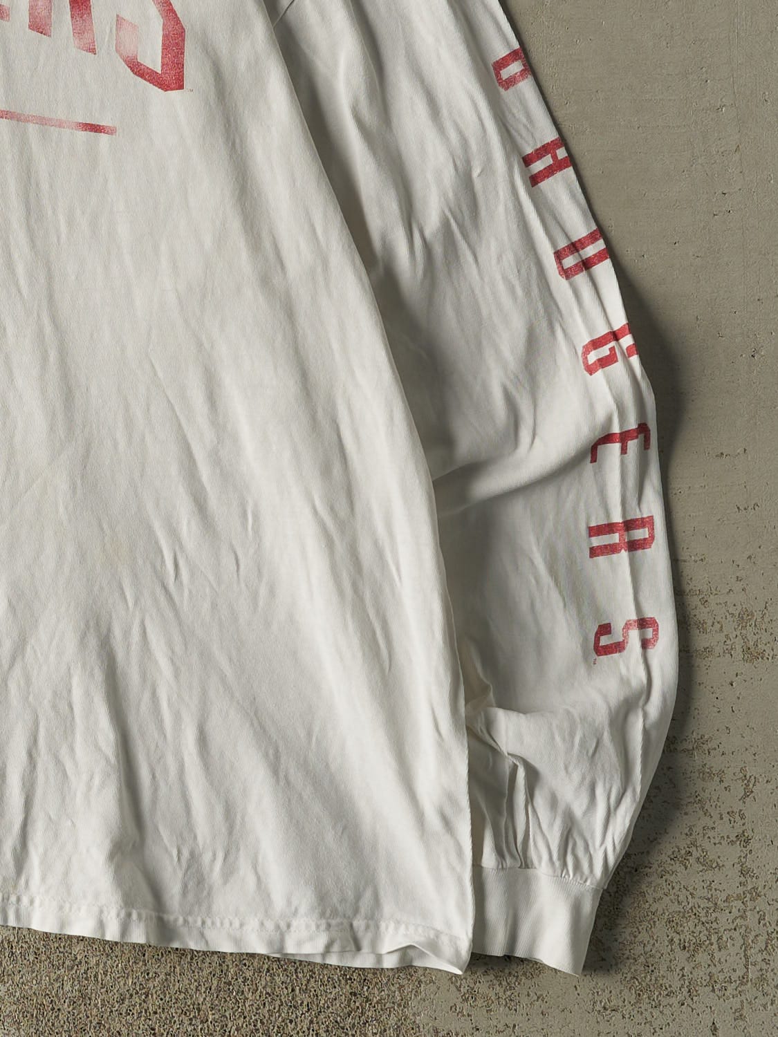 Vintage 90s White University of Wisconsin Badgers Long Sleeve (L/XL)