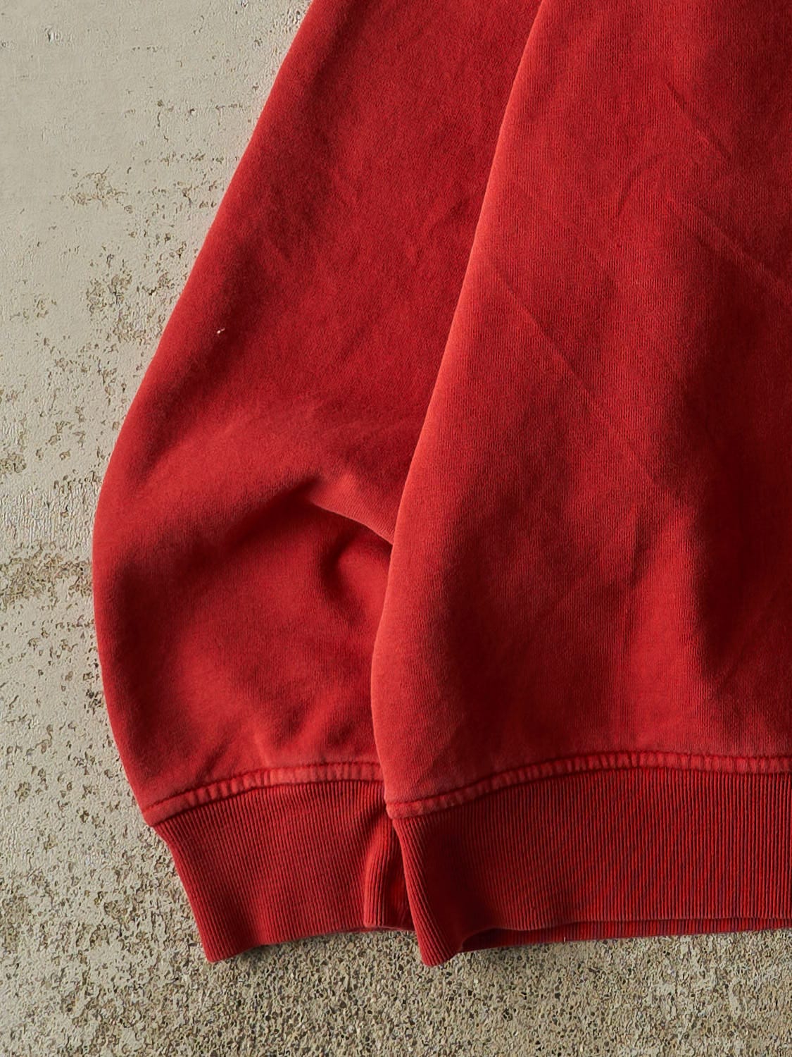 Vintage 90s Red Tommy Hilfiger Embroidered Crewneck (M)