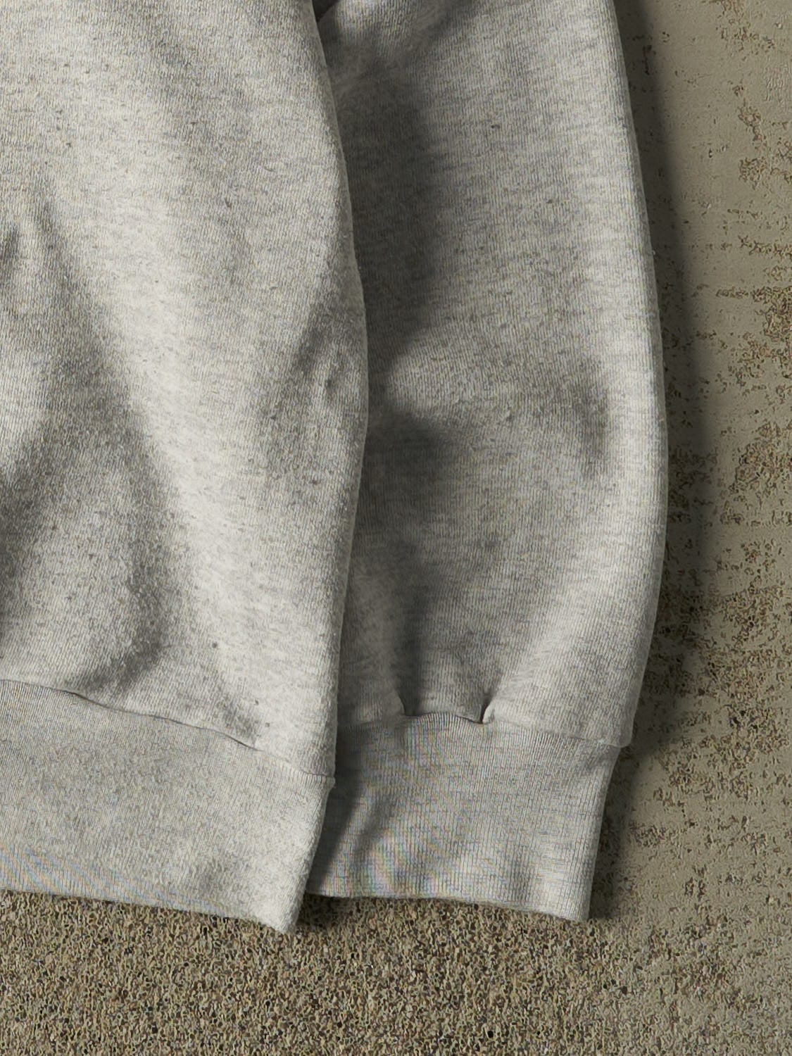 Vintage 90s Heather Grey University of Michigan Wolverines Crewneck (M)