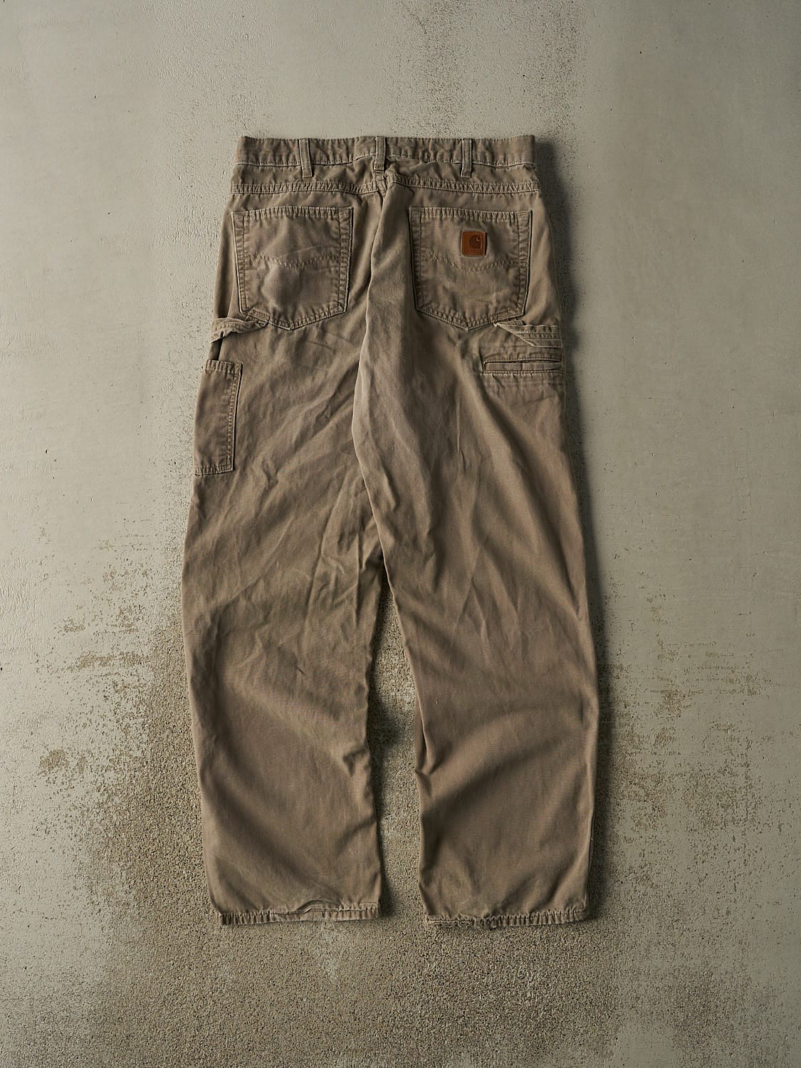 Vintage Y2K Brown Carhartt Carpenter Work Pants (33x32.5)