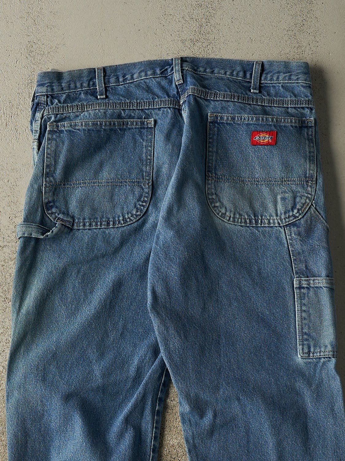 Vintage 90s Mid Wash Dickies Carpenter Jeans (36x29)