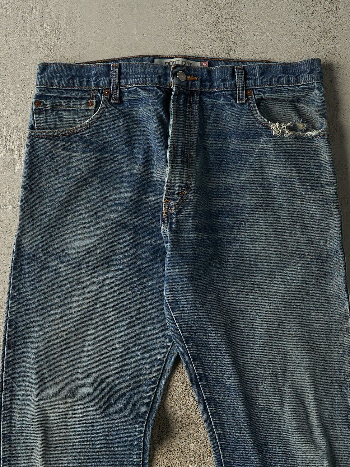 Vintage Y2K Dark Wash Levi's 517 Jeans (36x32)