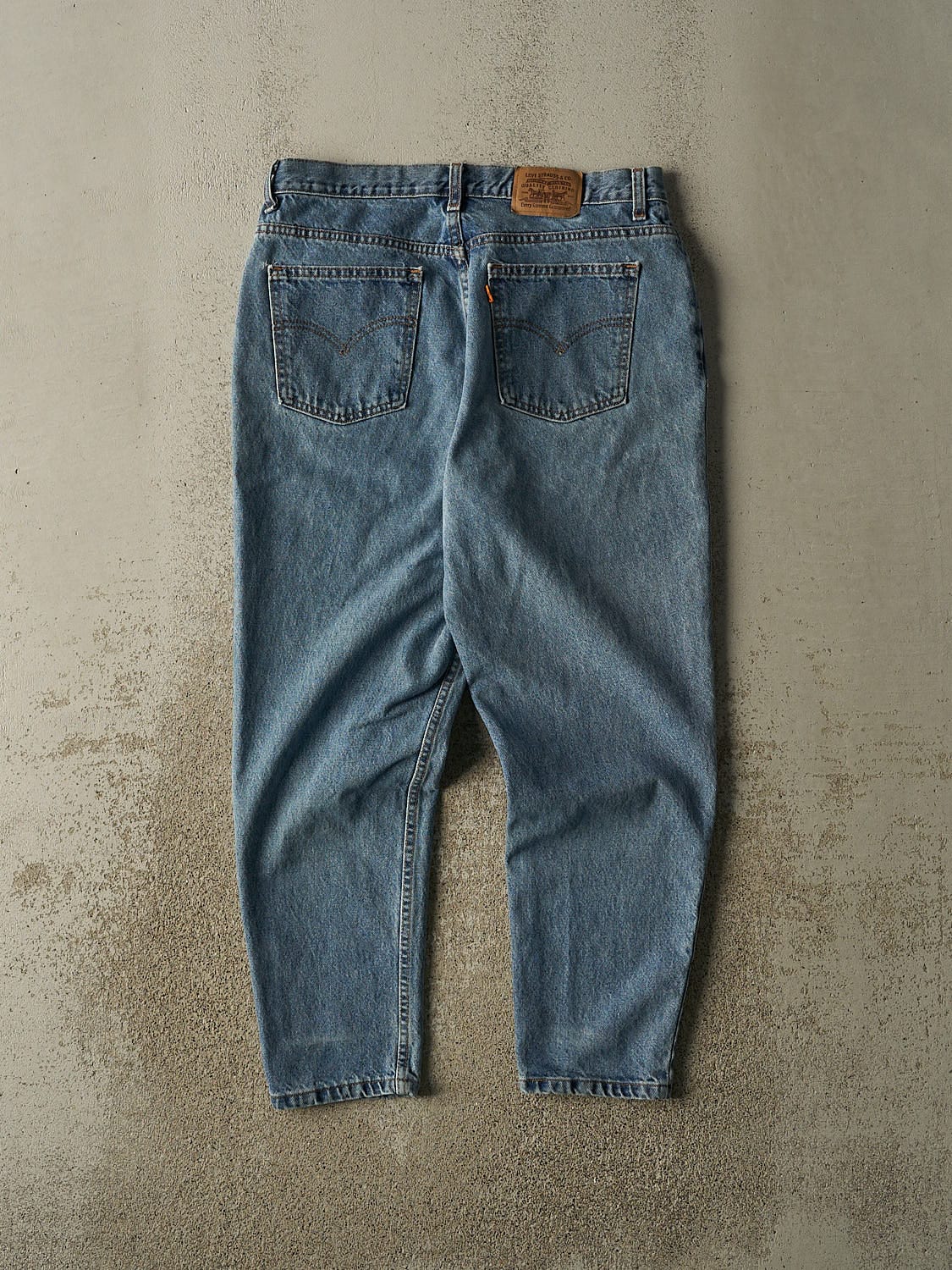 Vintage 80s Mid Wash Levi's Orange Tab Jeans (32x27.5)