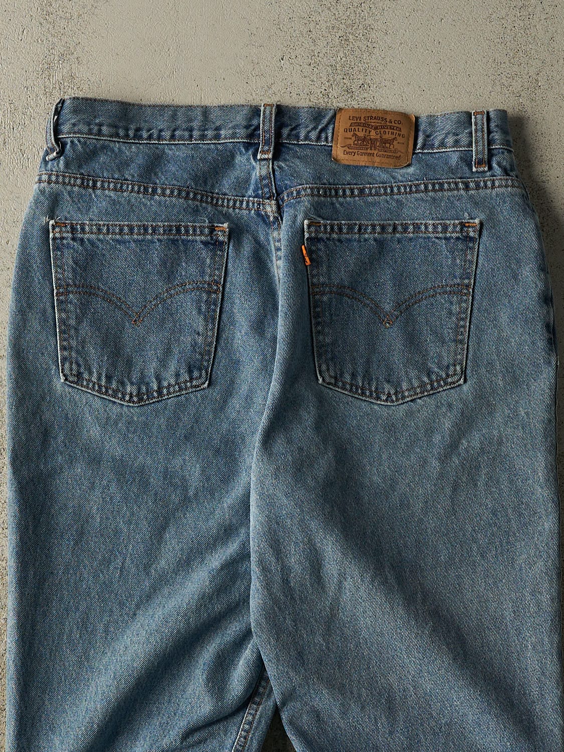 Vintage 80s Mid Wash Levi's Orange Tab Jeans (32x27.5)