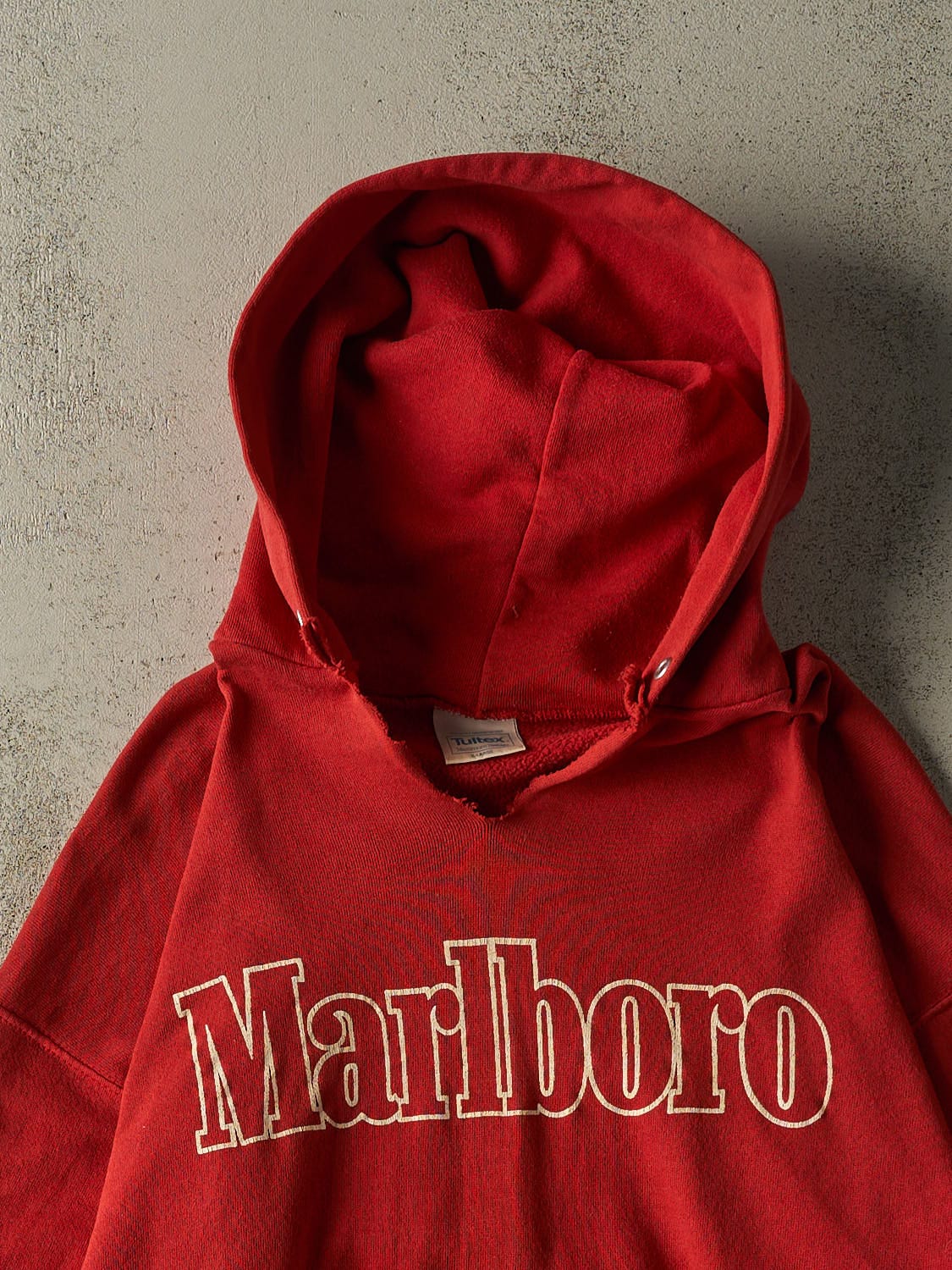 Vintage 90s Red Marlboro Hoodie (L)