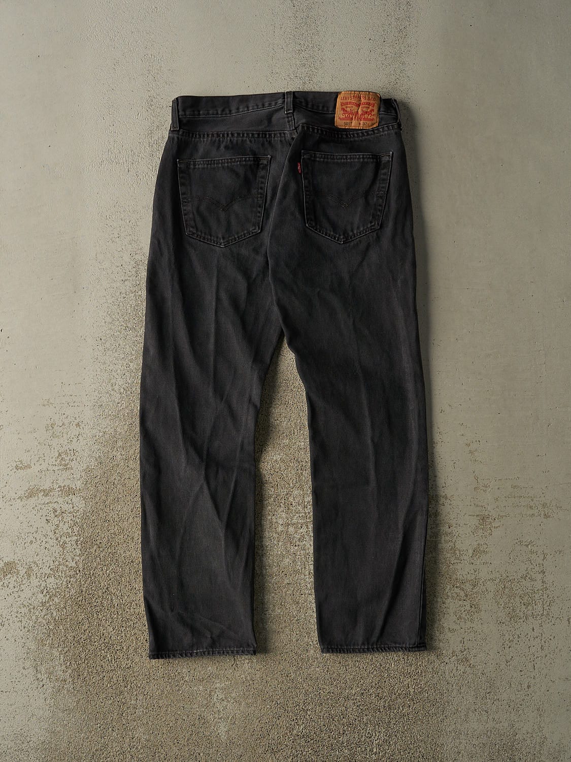 Vintage Y2K Faded Black Levi's 501 Denim Pants (32x29)