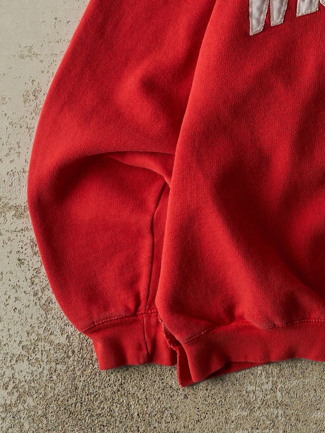 Vintage Y2K Red University of Wisconsin Embroidered Crewneck (S)