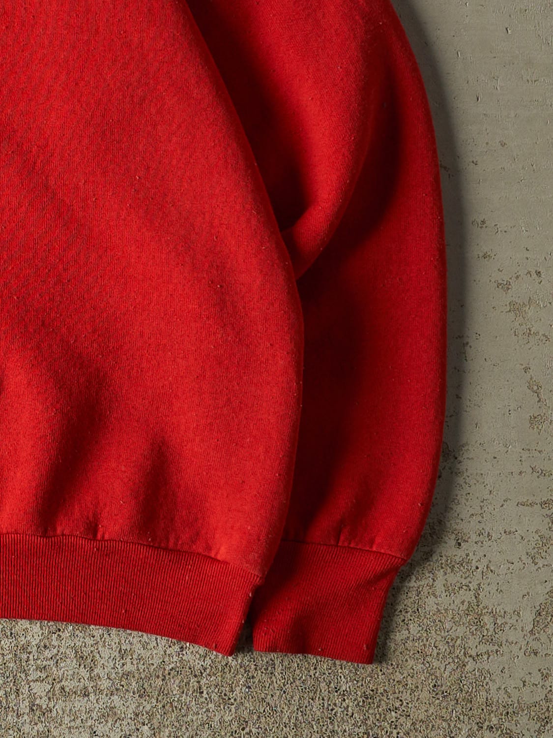 Vintage 80s Red Chanel Bootleg Crewneck (XS/S)