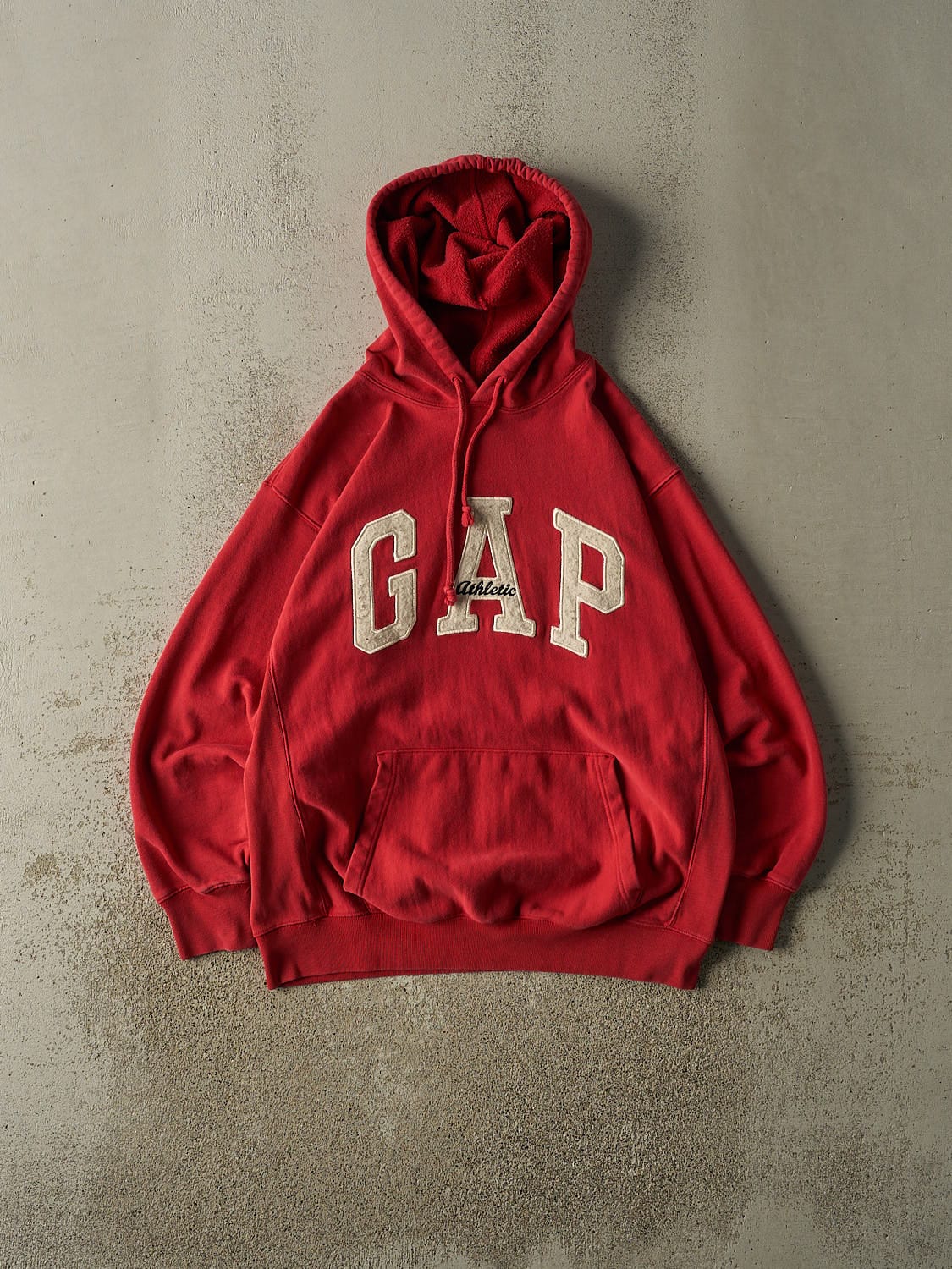 Vintage Y2K Red Gap Hoodie (L)