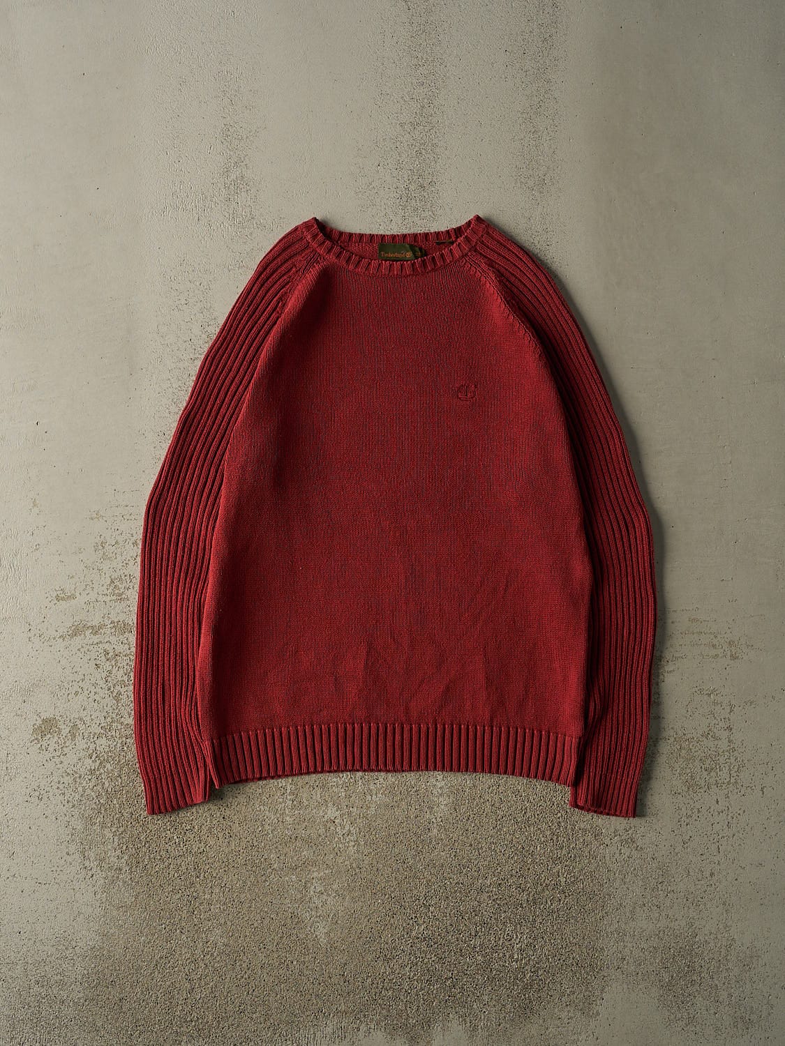 Vintage 90s Burgundy Timberland Knit (XL/XXL)