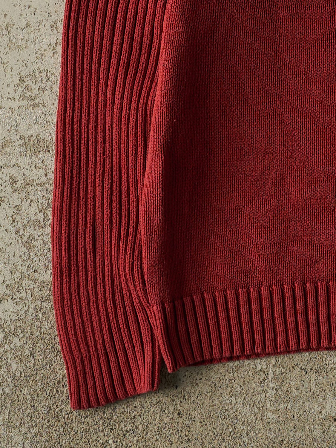 Vintage 90s Burgundy Timberland Knit (XL/XXL)