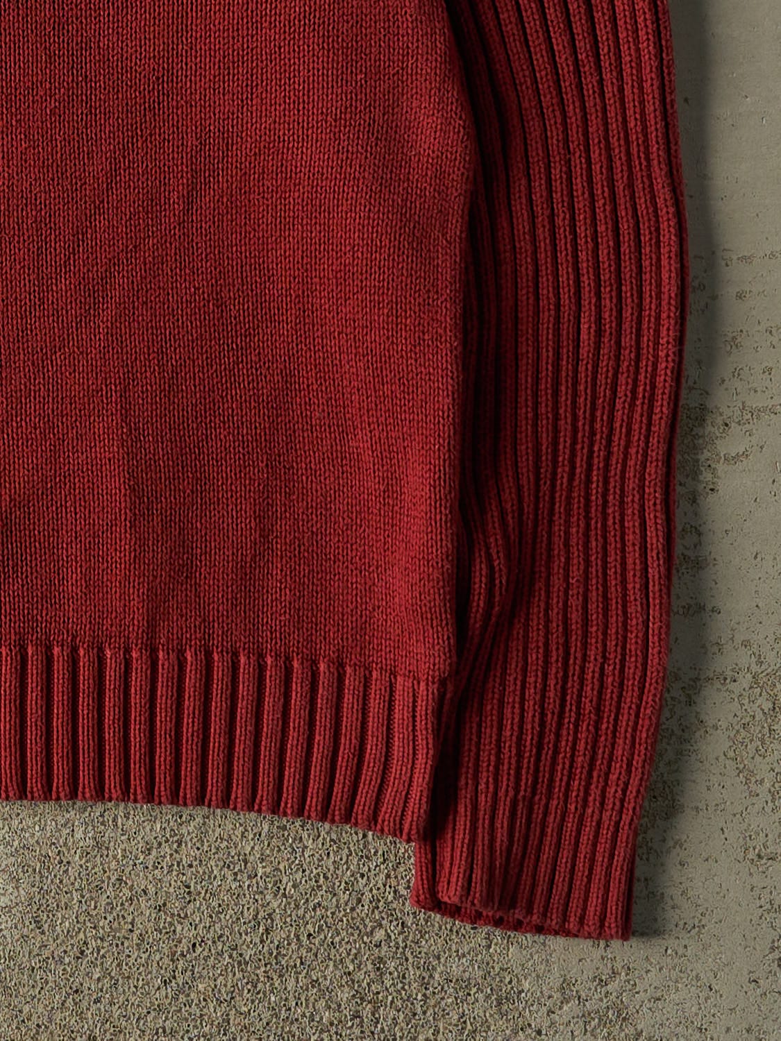 Vintage 90s Burgundy Timberland Knit (XL/XXL)