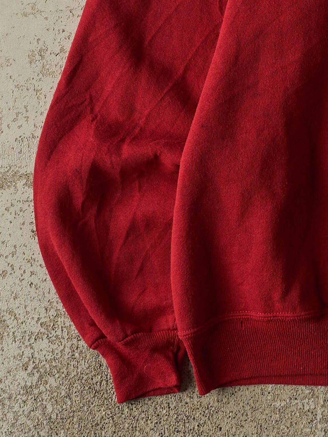 Vintage 90s Burgundy Russell Athletic University of Alabama Embroidered Crewneck (L/XL)
