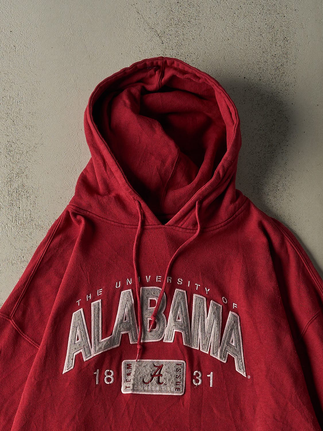 Vintage 90s Burgundy University of Alabama Hoodie (XXL/XXXL)