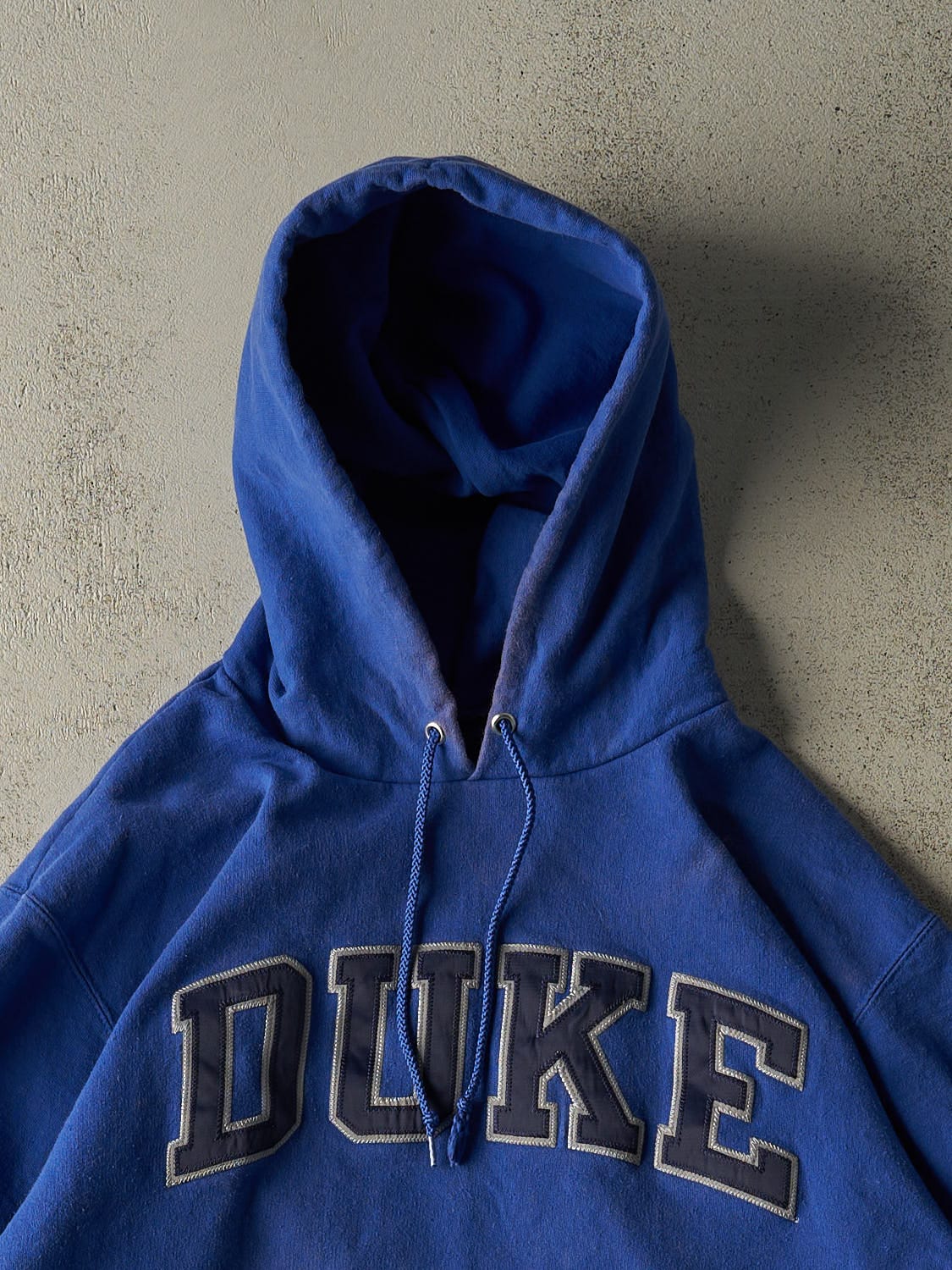 Vintage Y2K Blue Duke University Champion Hoodie (M/L)