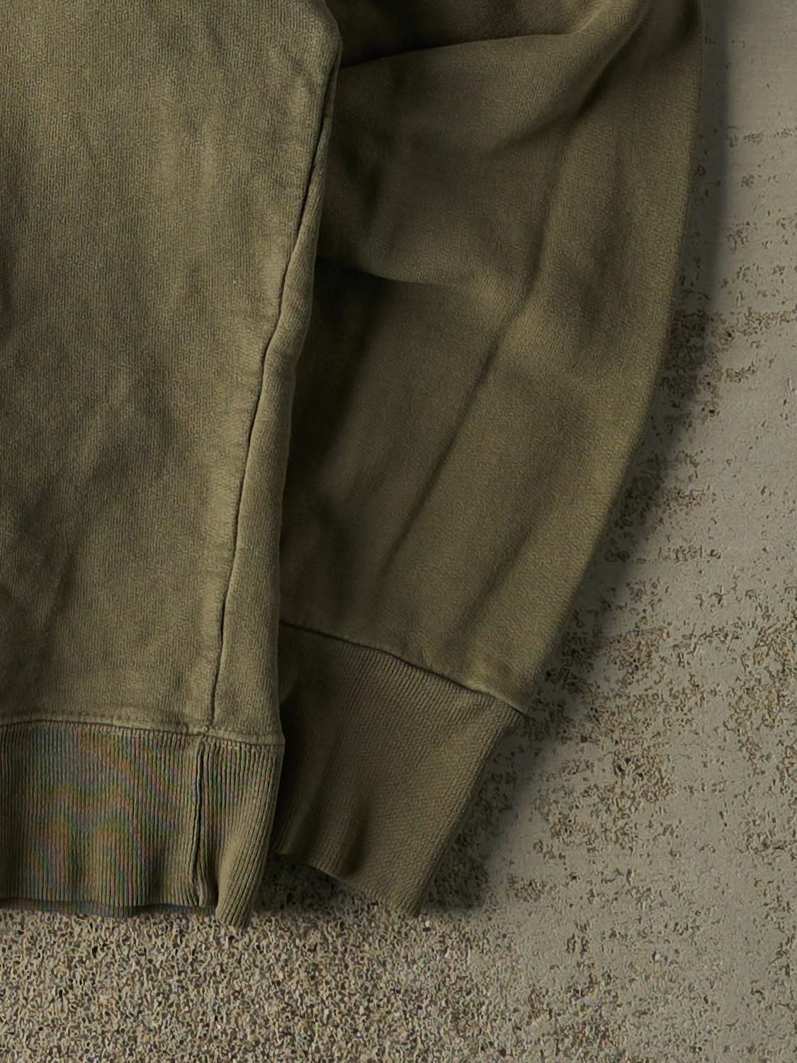 Vintage 90s Sun Faded Green Club Monaco Crewneck (XL)