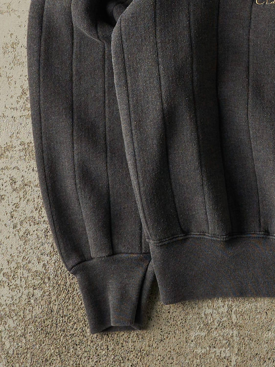 Vintage 90s Charcoal Grey Scottish Golf Embroidered Crewneck (XS/S)