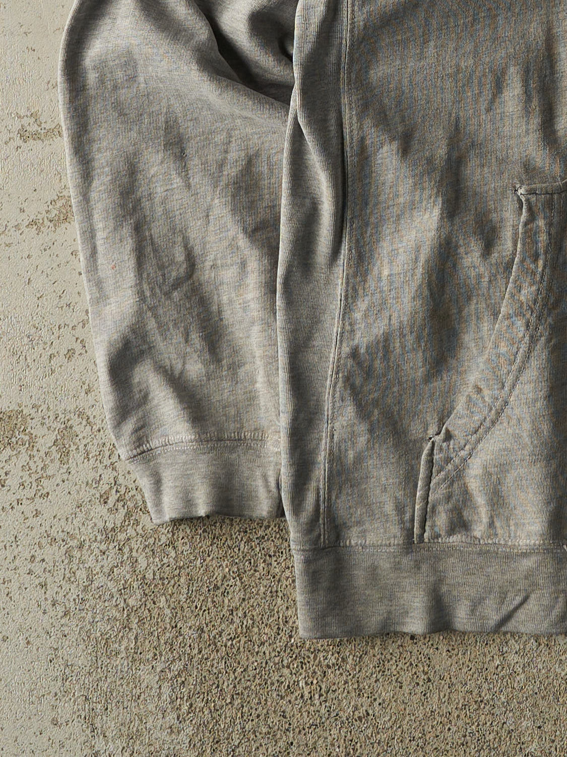 Vintage 90s Grey Ohio State University Buckeyes Embroidered Hoodie (XL)