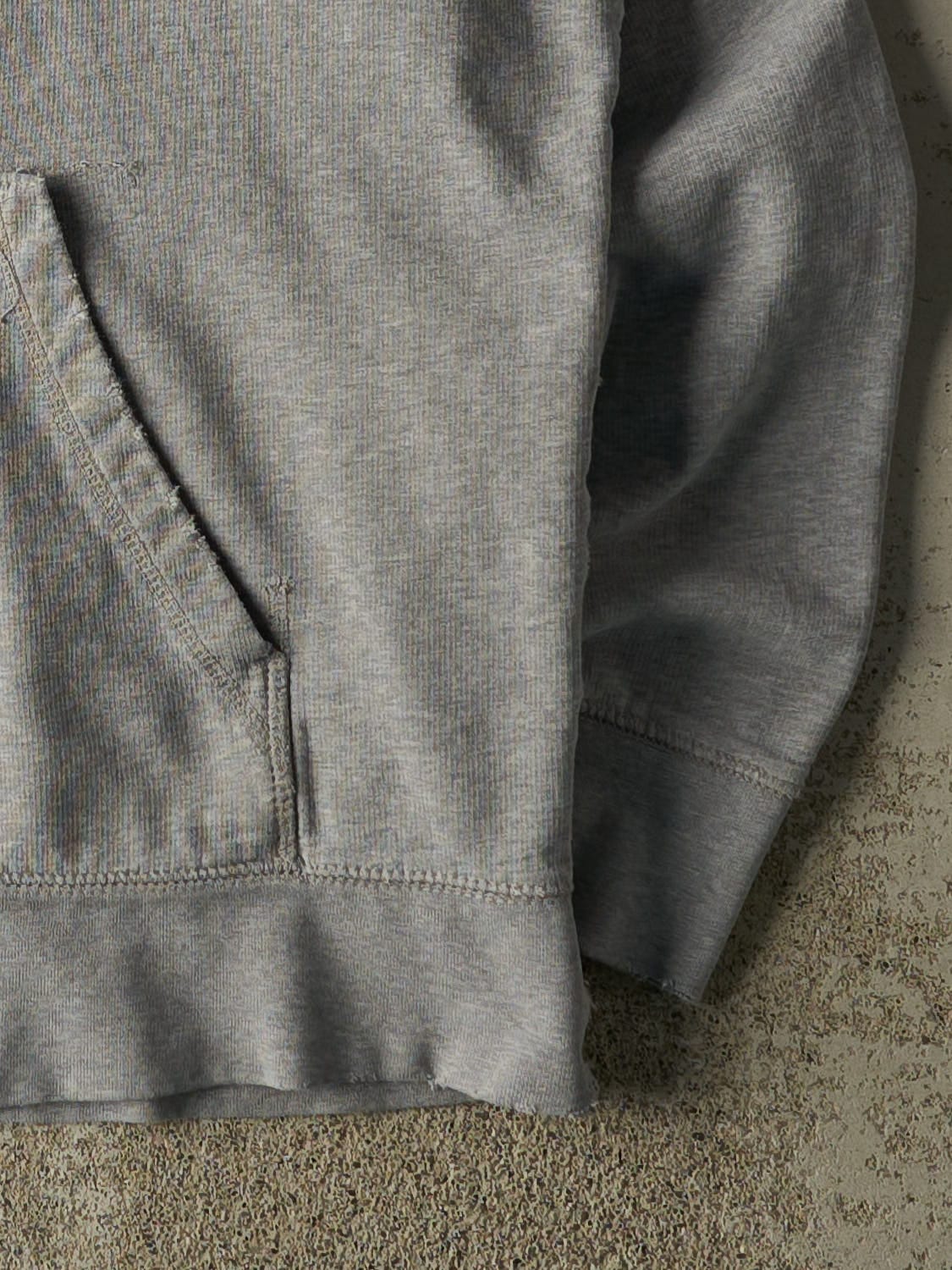 Vintage Y2K Grey San Francisco 49ers Embroidered Hoodie (L)