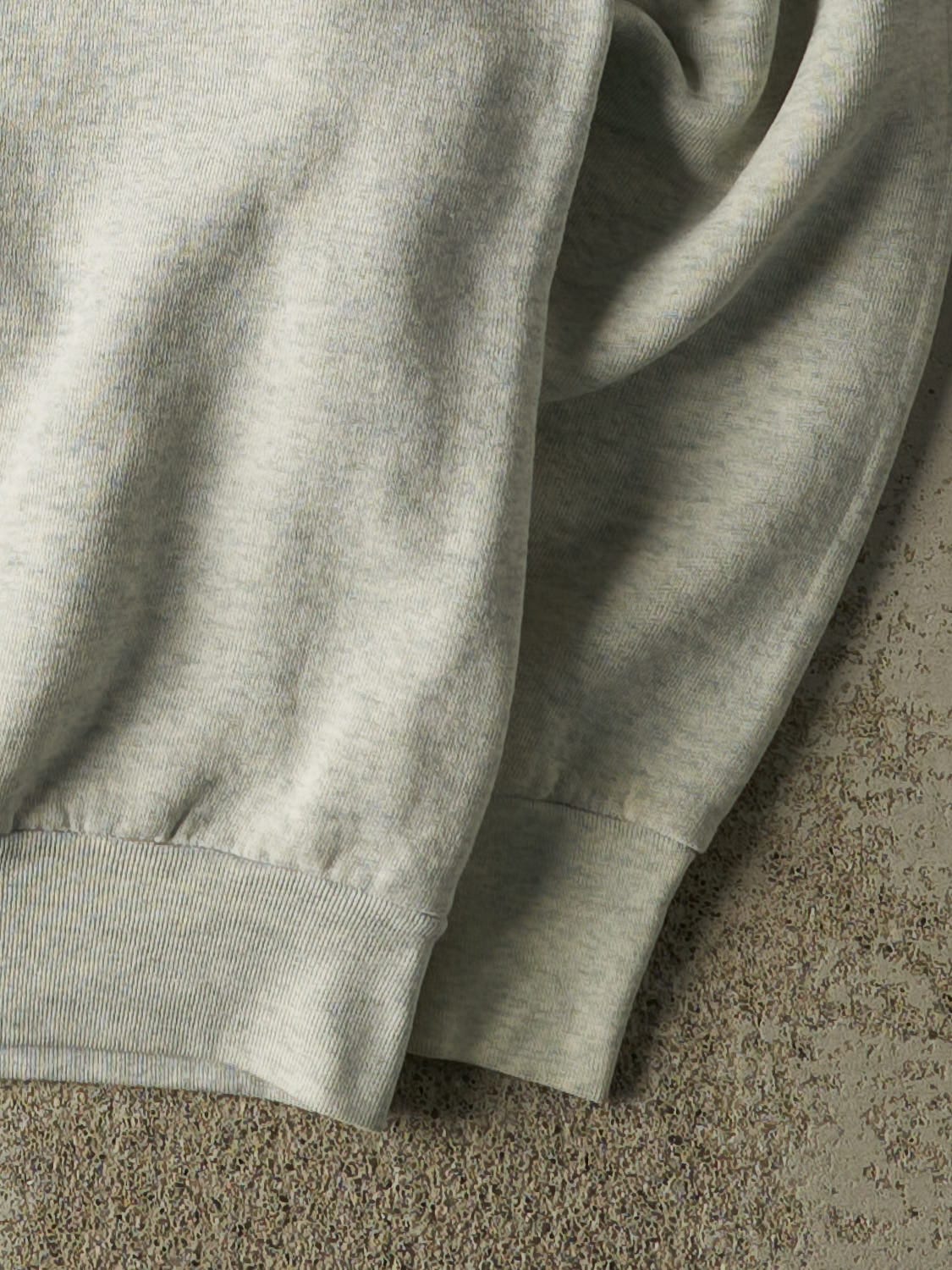Vintage 90s Heather Grey Boca Authentic Crewneck (L)