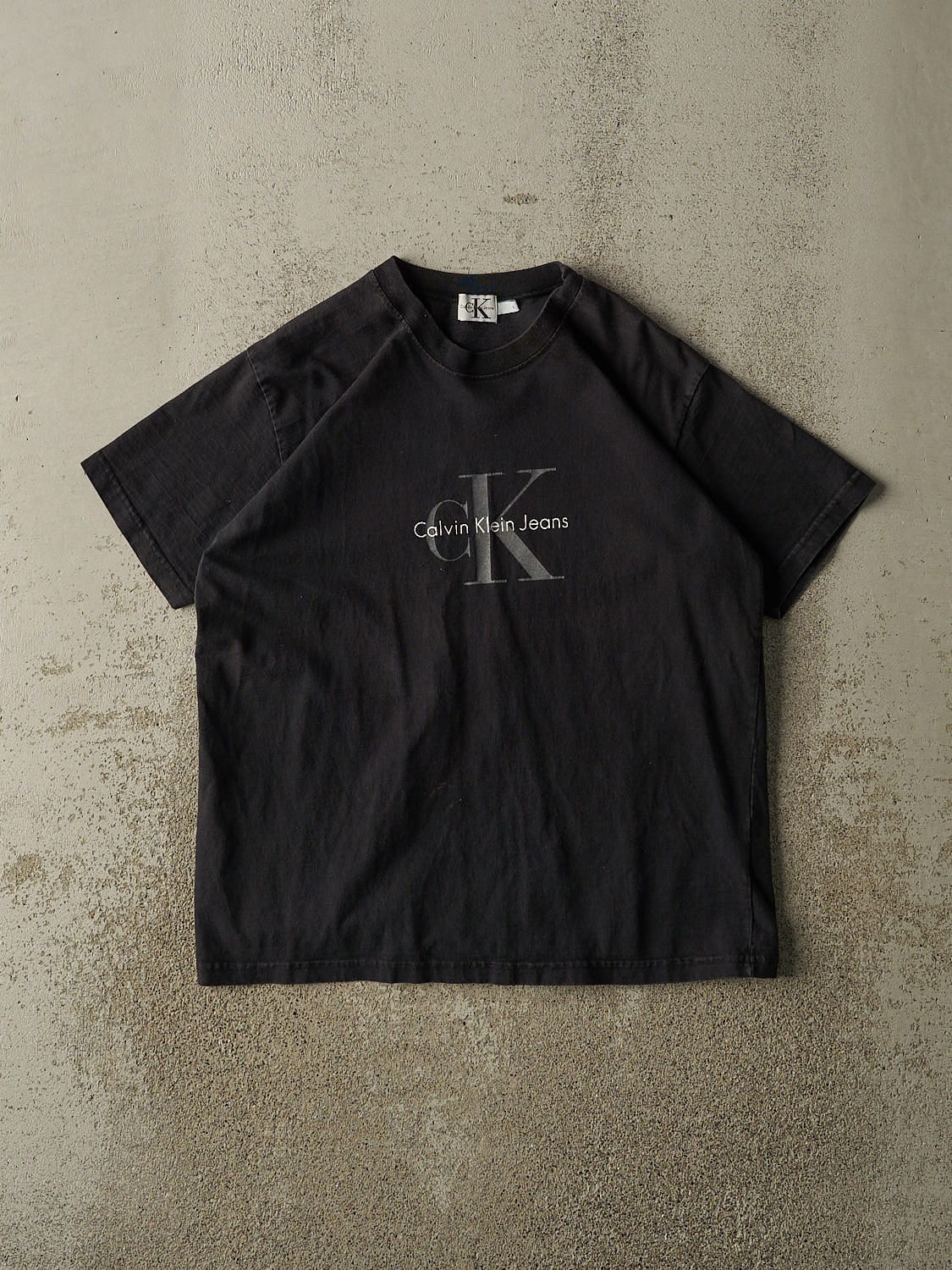 Vintage 90s Black Calvin Klein Tee (M)