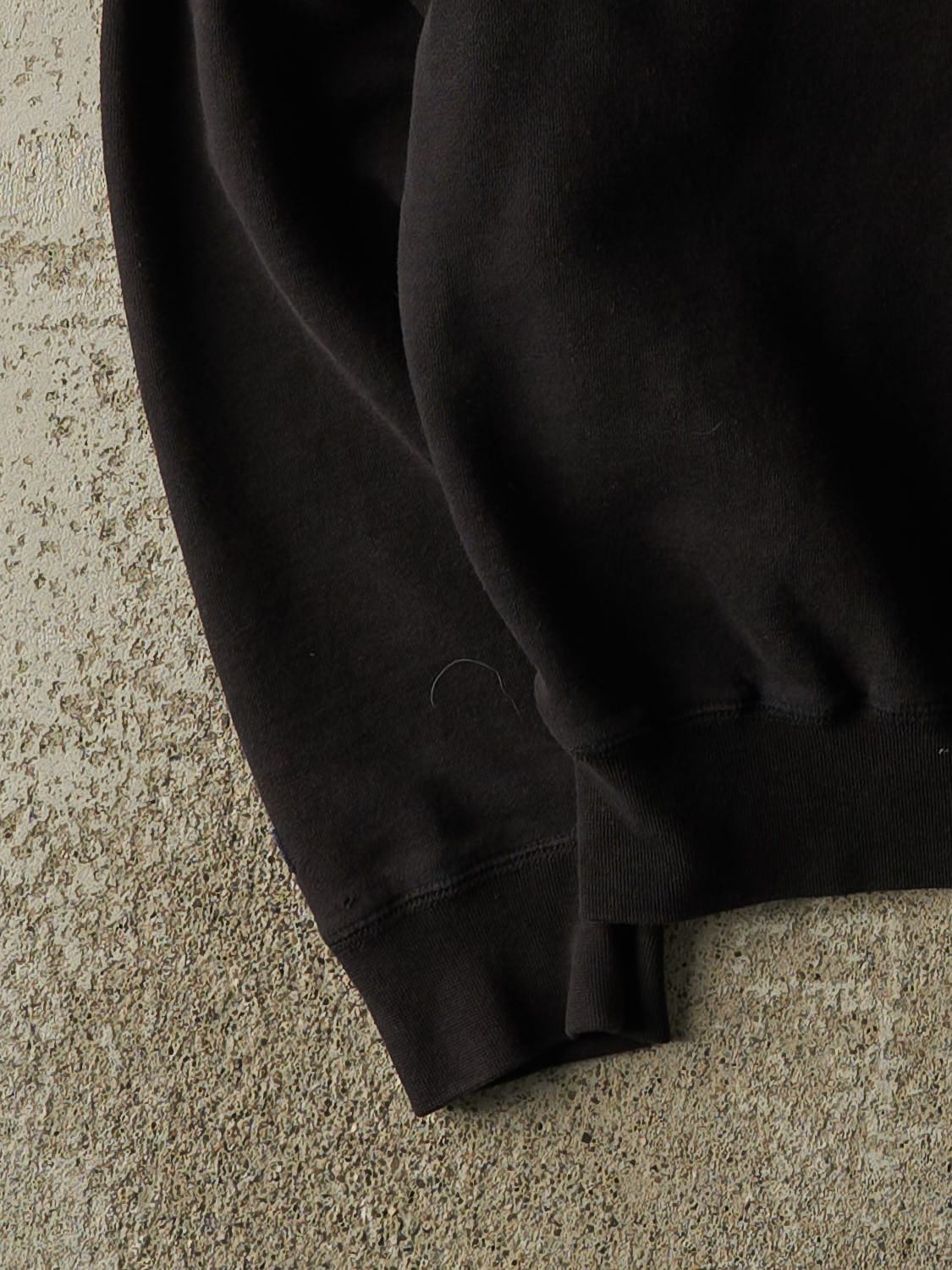 Vintage 90s Black Lafayette College Quarter Zip Sweater (S/M)