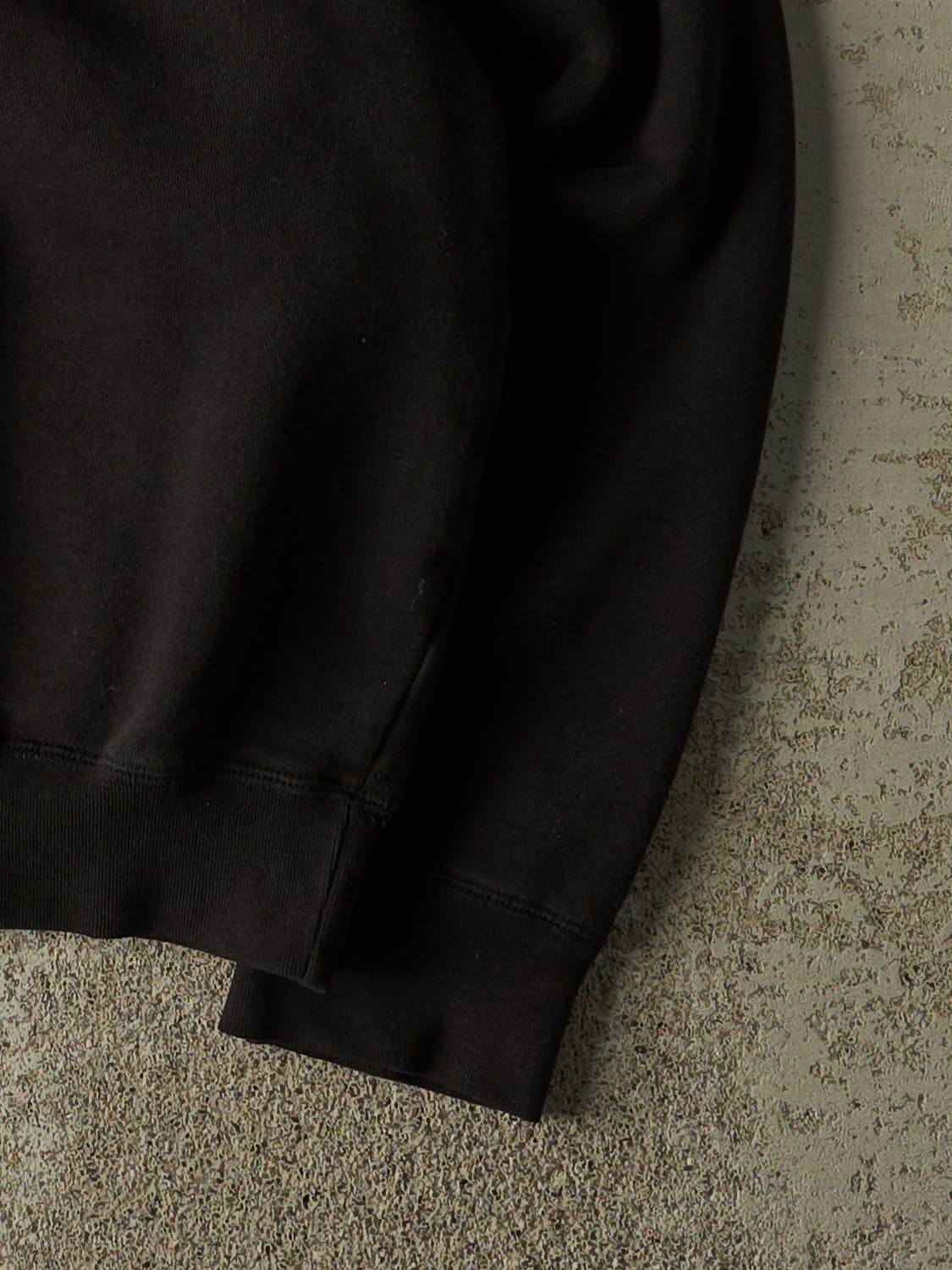 Vintage 90s Black Lafayette College Quarter Zip Sweater (S/M)