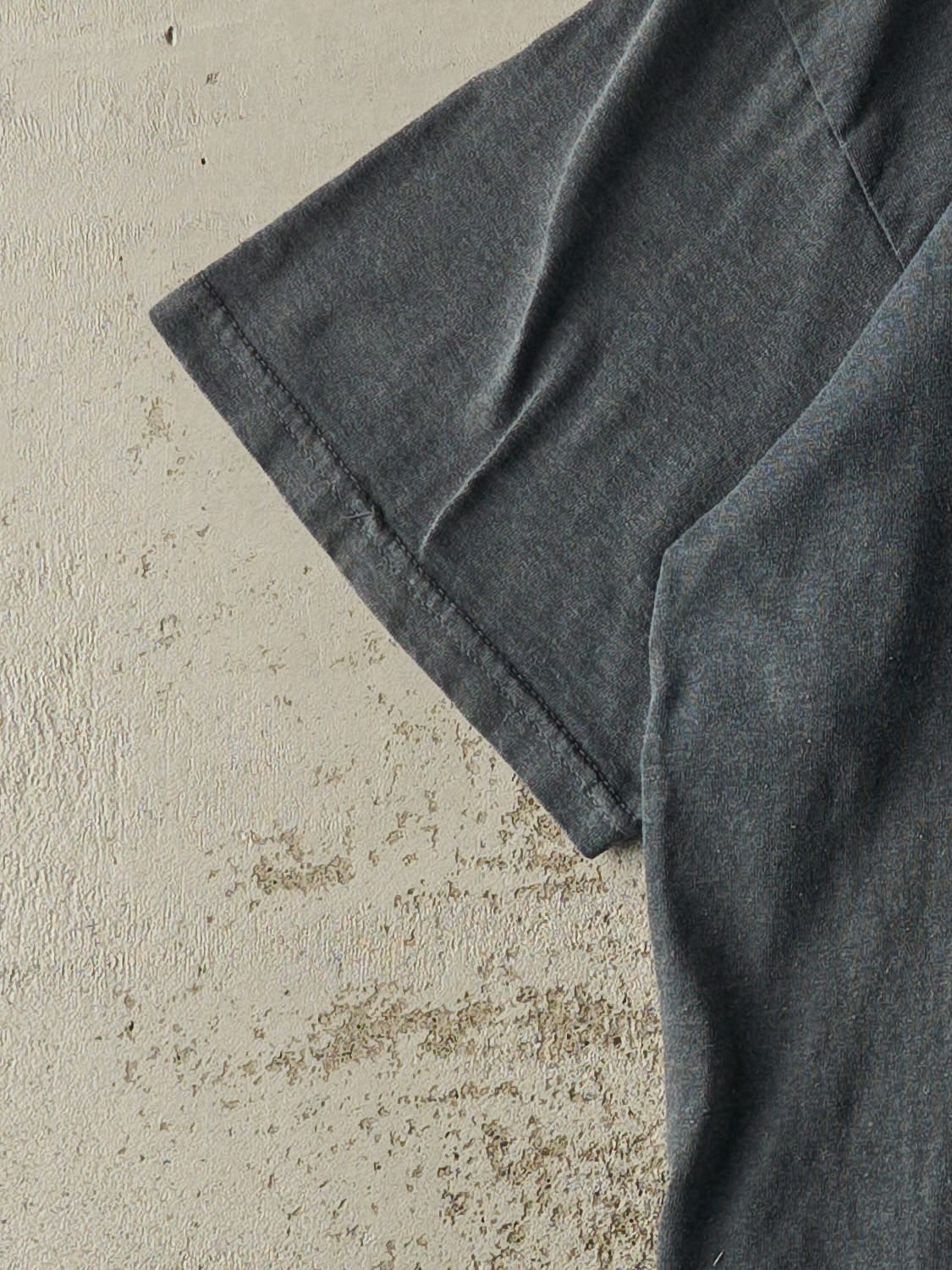 Vintage Y2K Charcoal Grey Bethany Tee (XL)