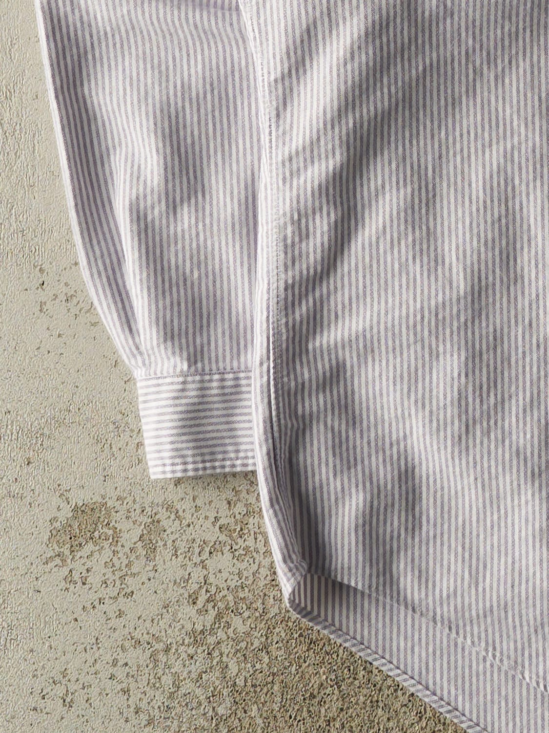 Vintage 90s White & Purple Polo Embroidered Button Up Long Sleeve (XXL)