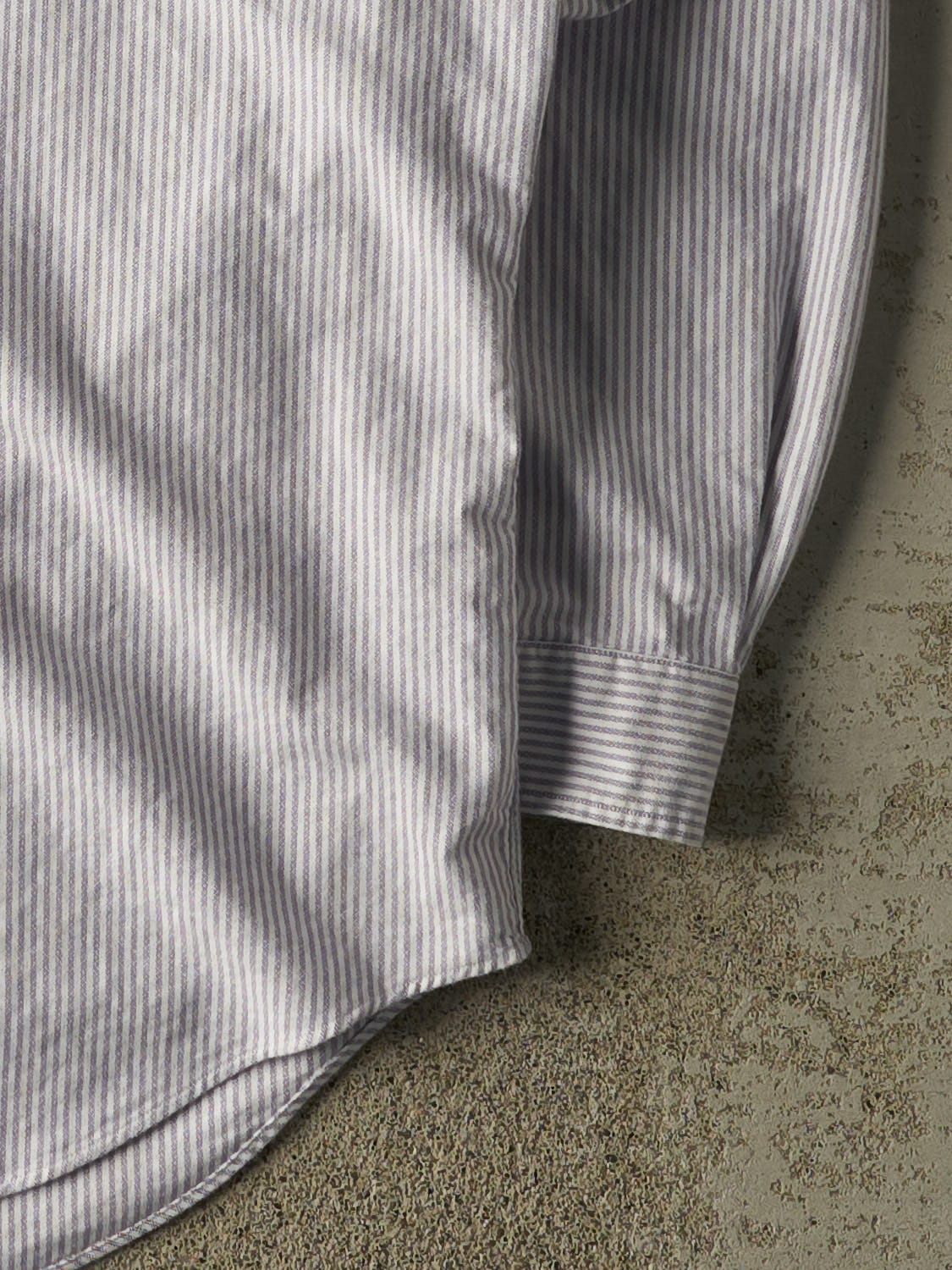Vintage 90s White & Purple Polo Embroidered Button Up Long Sleeve (XXL)