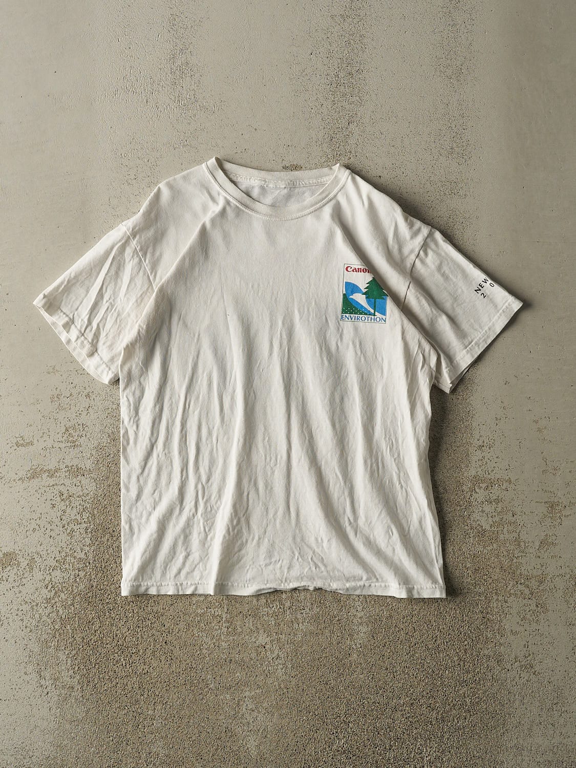 Vintage 07' White Canon Envirothon Tee (M/L)