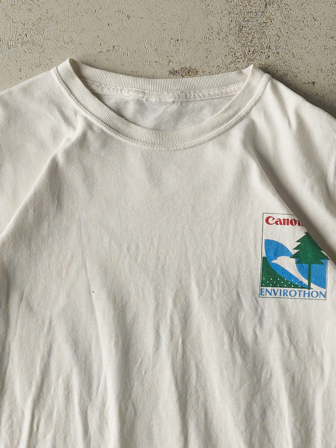 Vintage 07' White Canon Envirothon Tee (M/L)