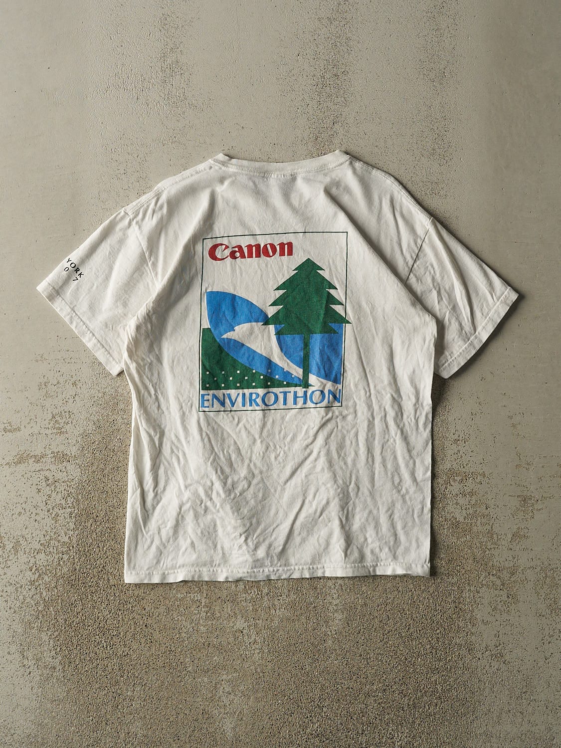 Vintage 07' White Canon Envirothon Tee (M/L)