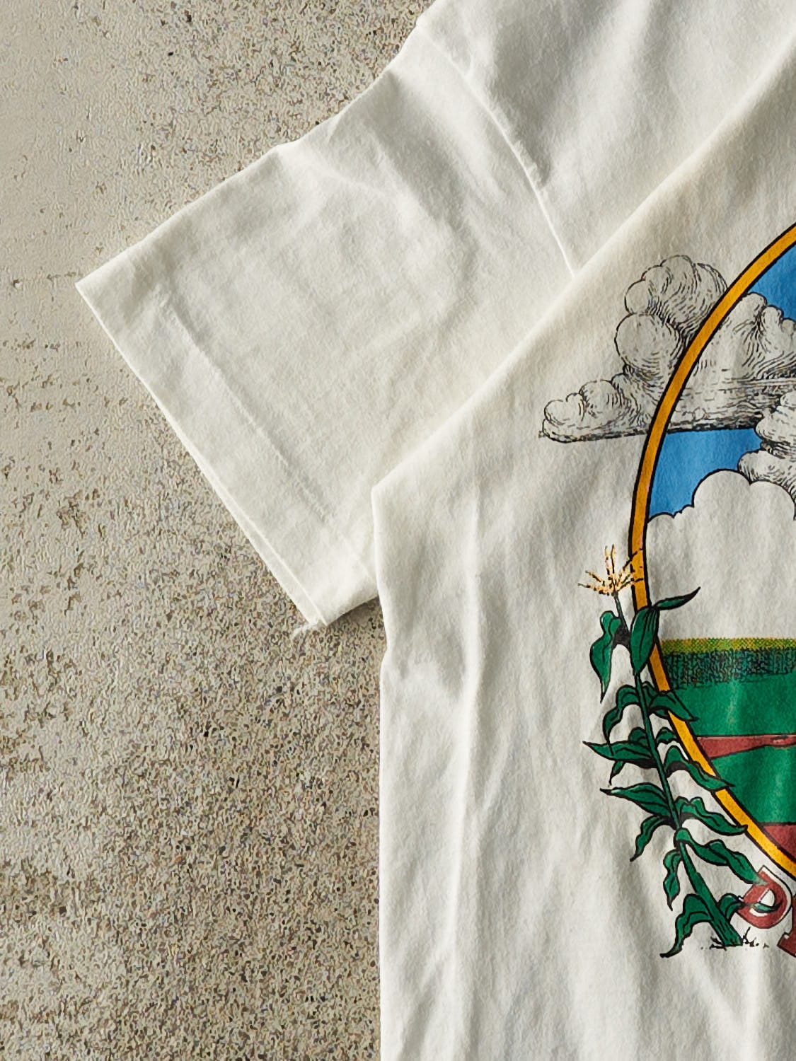 Vintage 91' White Field of Dreams Iowa Tee (XXS/XS)