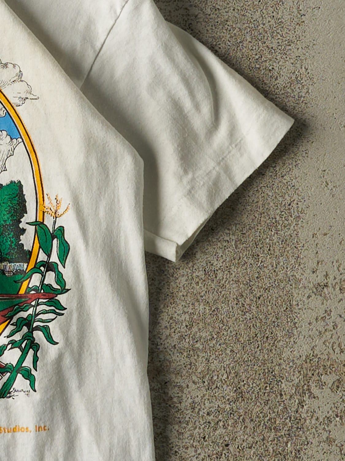 Vintage 91' White Field of Dreams Iowa Tee (XXS/XS)