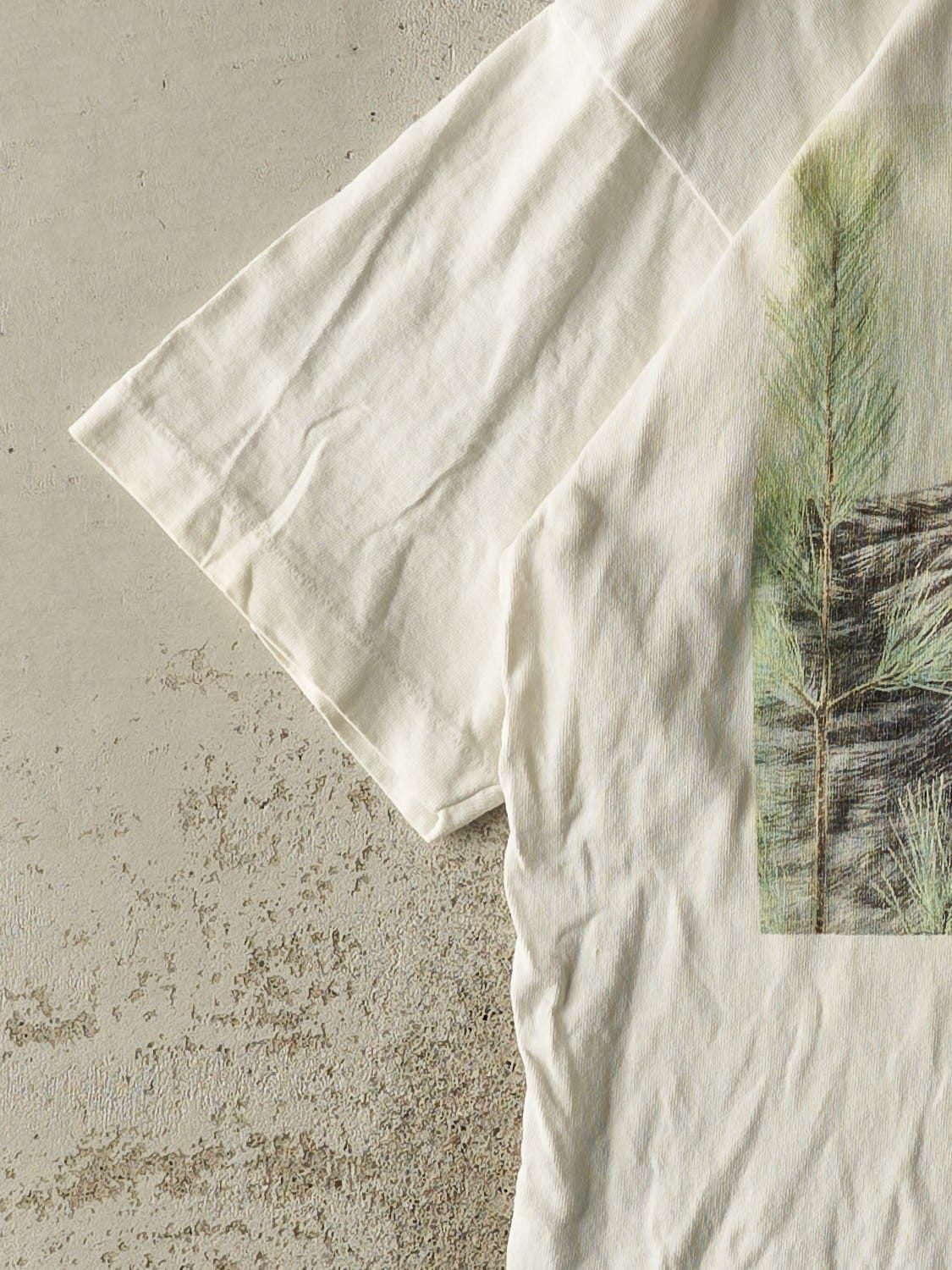 Vintage 90s White Wolf Wildlife Festival Tee (S/M)
