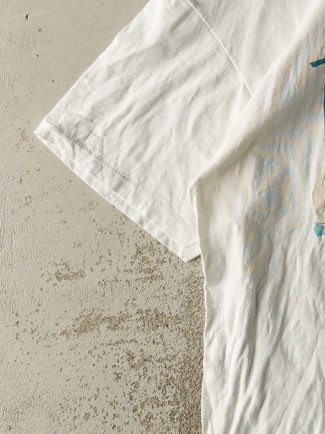Vintage 80s White Molson Dry Tee (L)