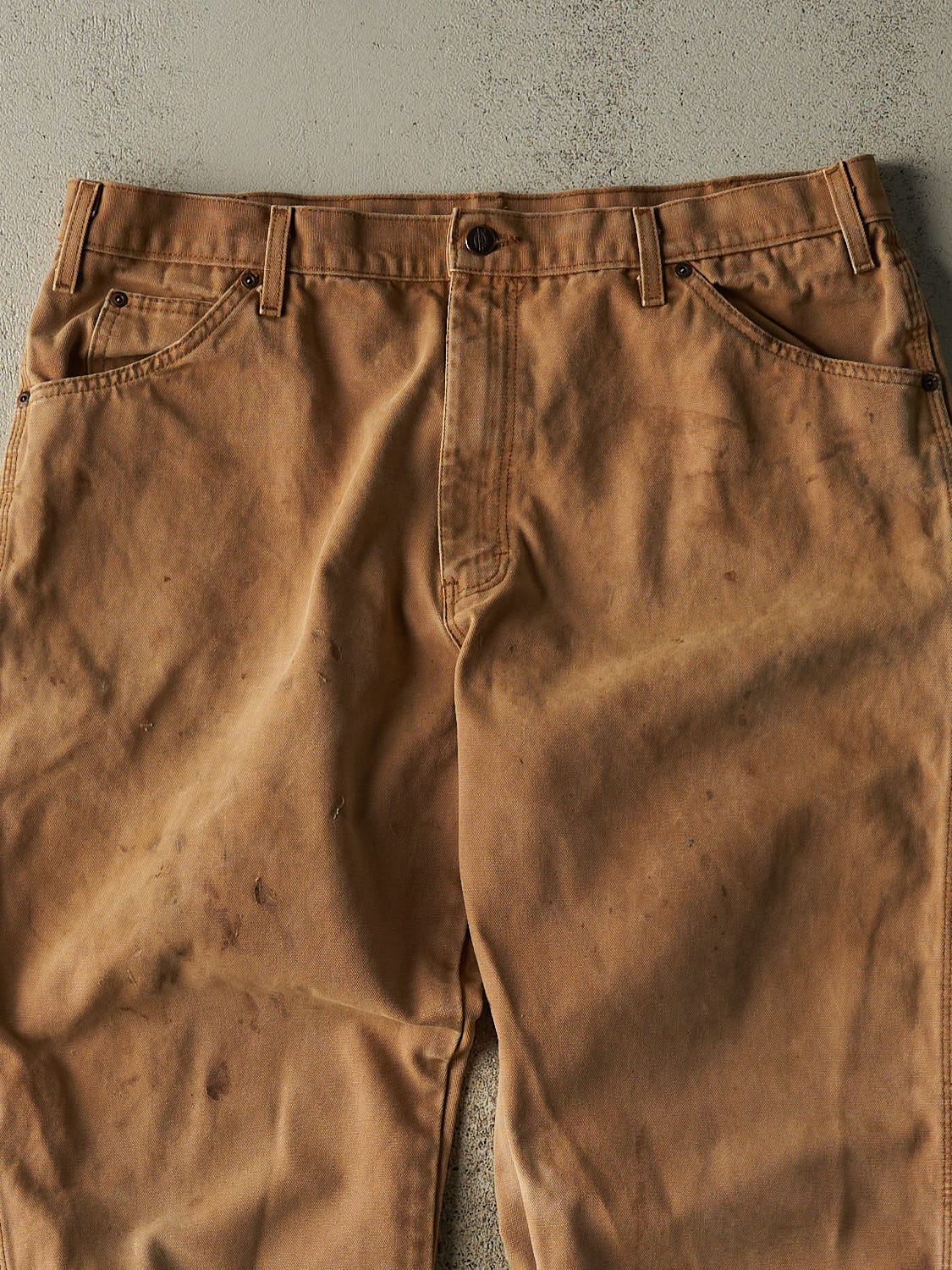Vintage 90s Camel Dickies Carpenter Pants (36x29.5)