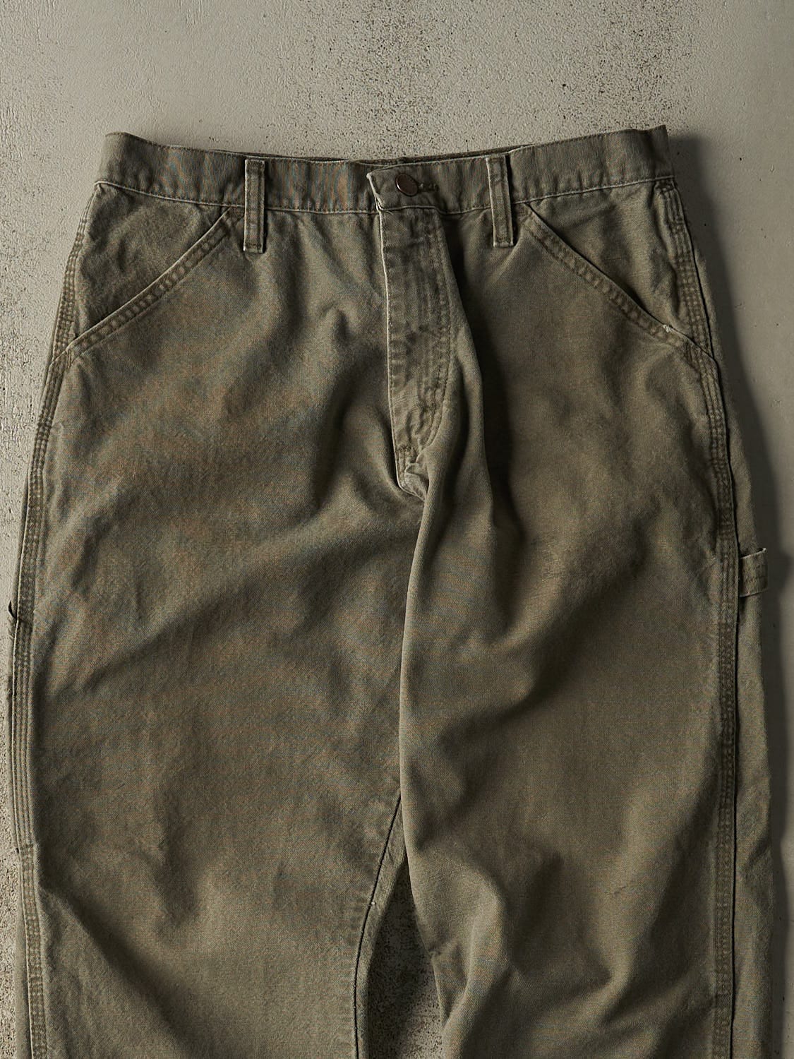 Vintage 90s Green Rustler Carpenter Pants (31x30.5)