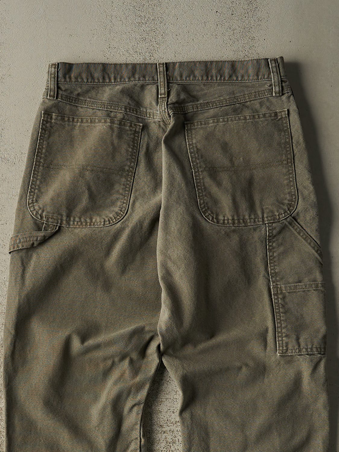 Vintage 90s Green Rustler Carpenter Pants (31x30.5)