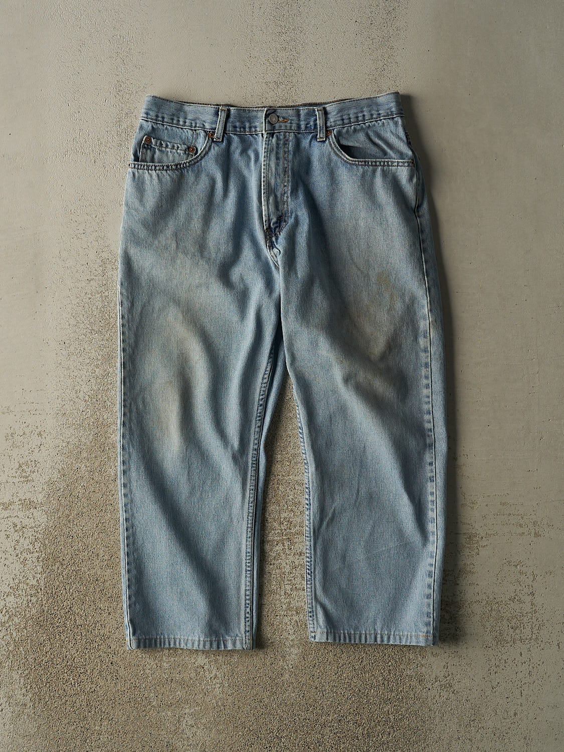 Vintage 90s Light Wash Levi's 505 Jeans (34x25.5)