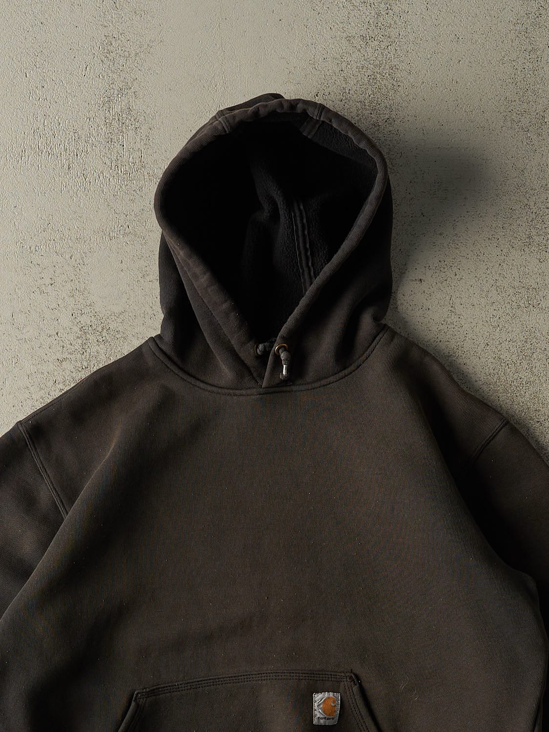 Vintage Y2K Sun Faded Black Carhartt Hoodie (M/L)