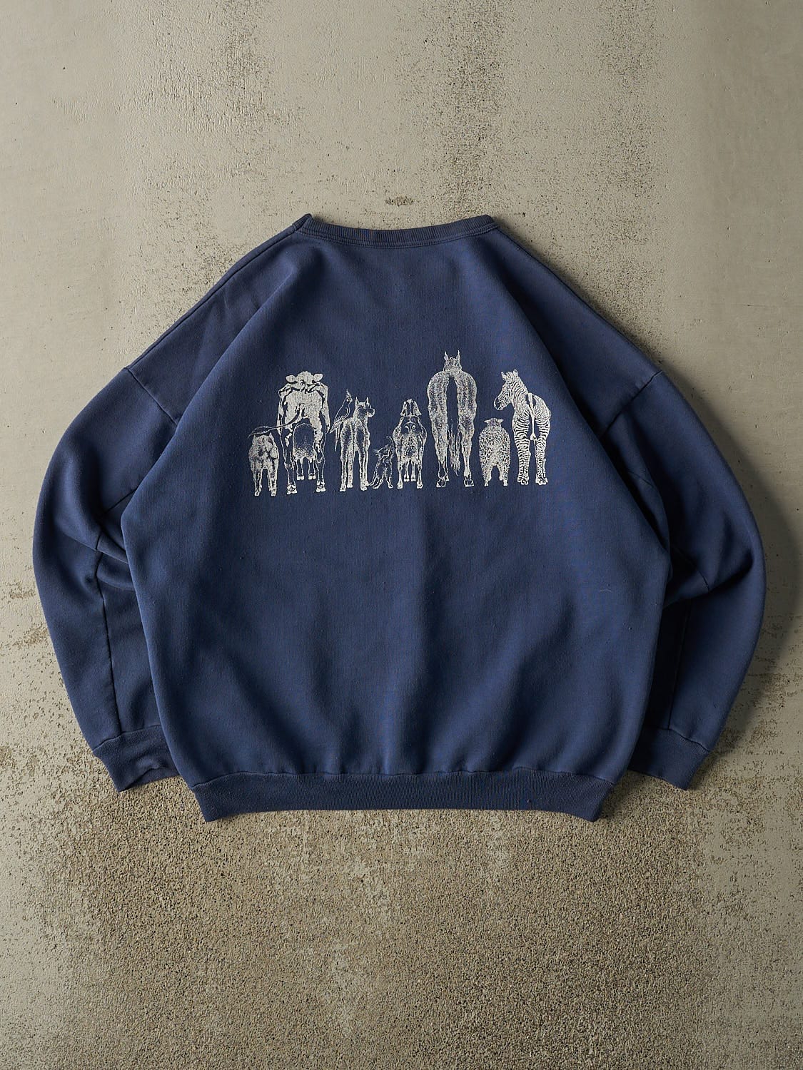 Vintage 90s Blue University of Guelph OVC Crewneck (M/L)