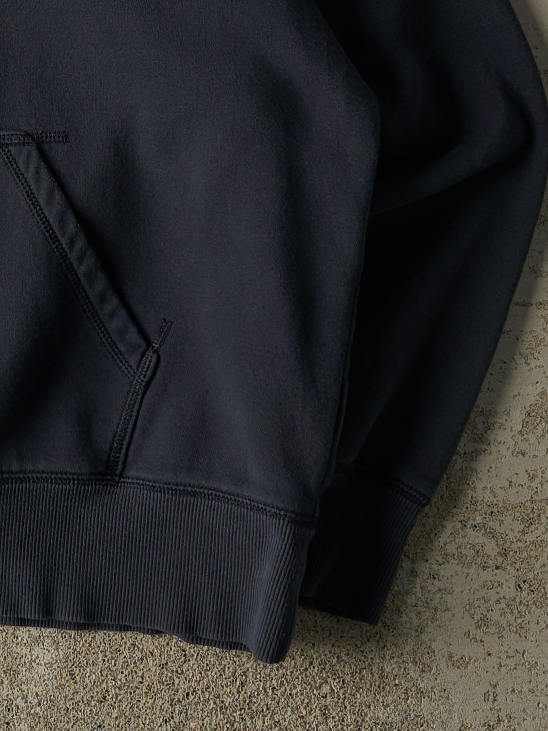 Vintage Y2K Navy Blue Nike Embroidered Hoodie (L/XL)
