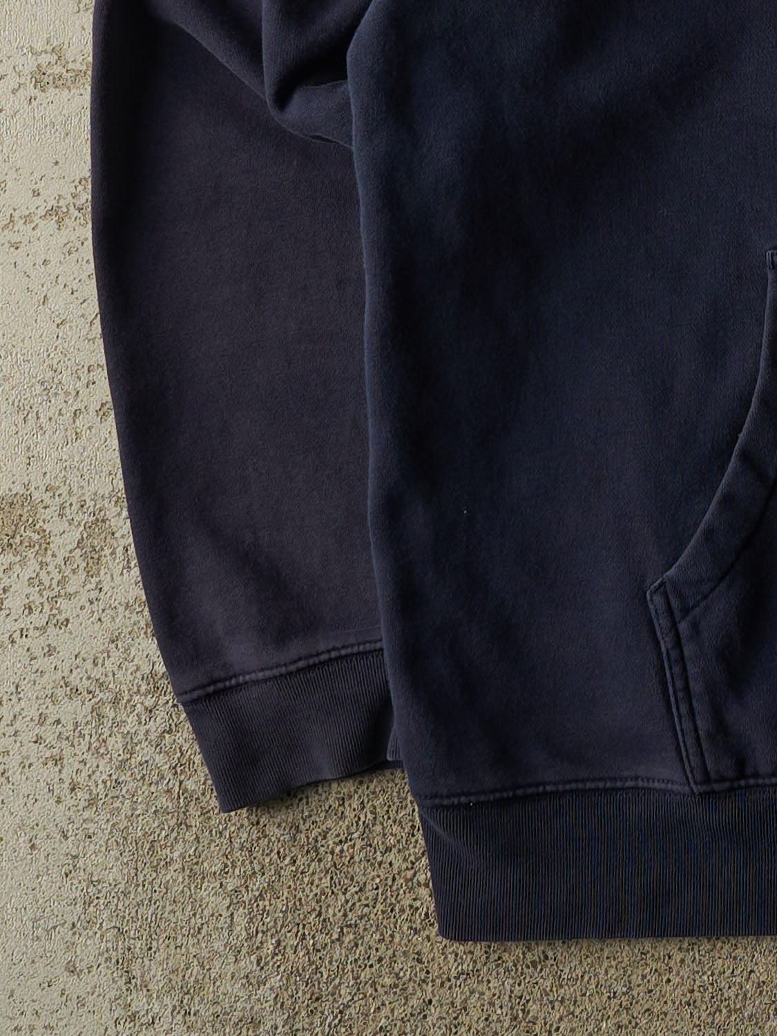 Vintage 90s Navy Blue Gap Embroidered Hoodie (XL/XXL)