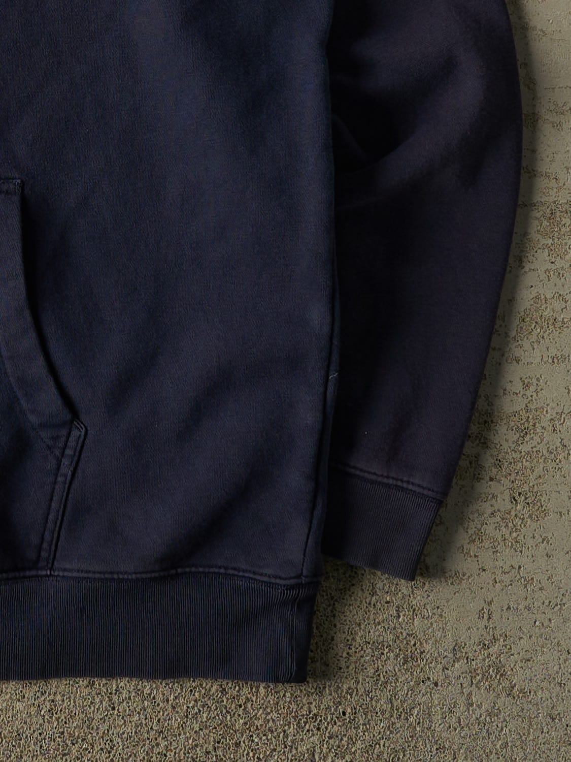 Vintage 90s Navy Blue Gap Embroidered Hoodie (XL/XXL)