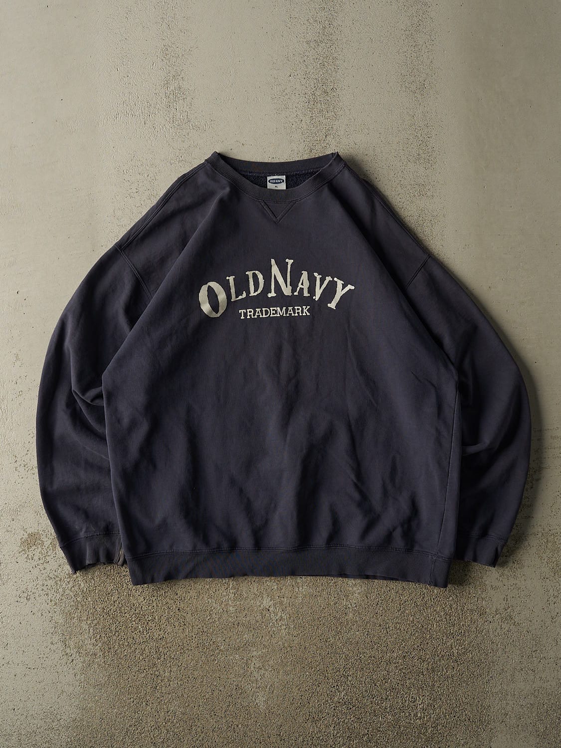 Vintage 90s Navy Blue Old Navy Crewneck (XL/XXL)