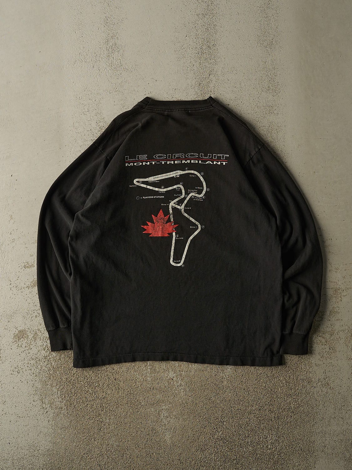 Vintage 90s Black Porsche Club of America Long Sleeve (L/XL)