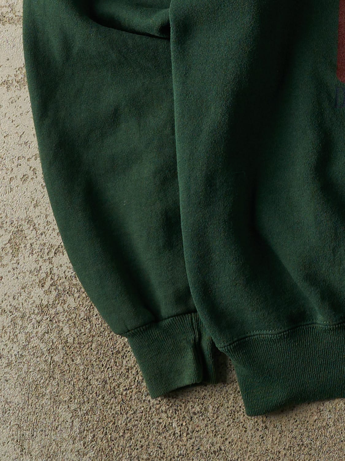 Vintage 94' Green Russell Athletic Delta Gamma Barn Dance Crewneck (XL)