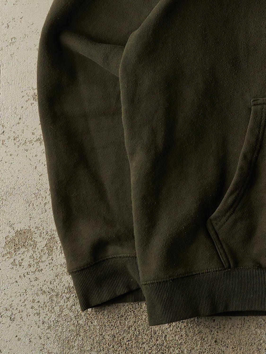 Vintage Y2K Green Realtree Embroidered Zip Up Hoodie (L/XL)